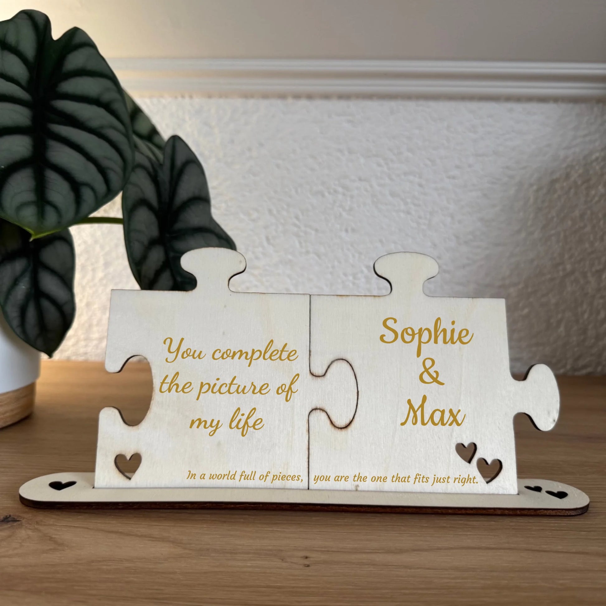 Holz Puzzle blanko 2