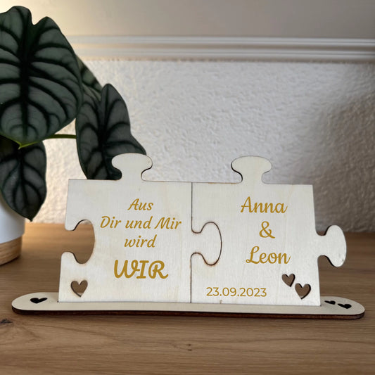 Holz Puzzle blanko 2