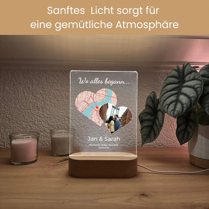 Sanftes Licht sorgt für eine gemütliche Atmosphäre