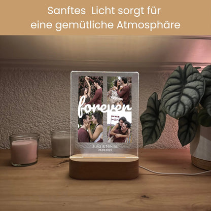 Sanftes Licht sorgt für eine gemütliche Atmosphäre