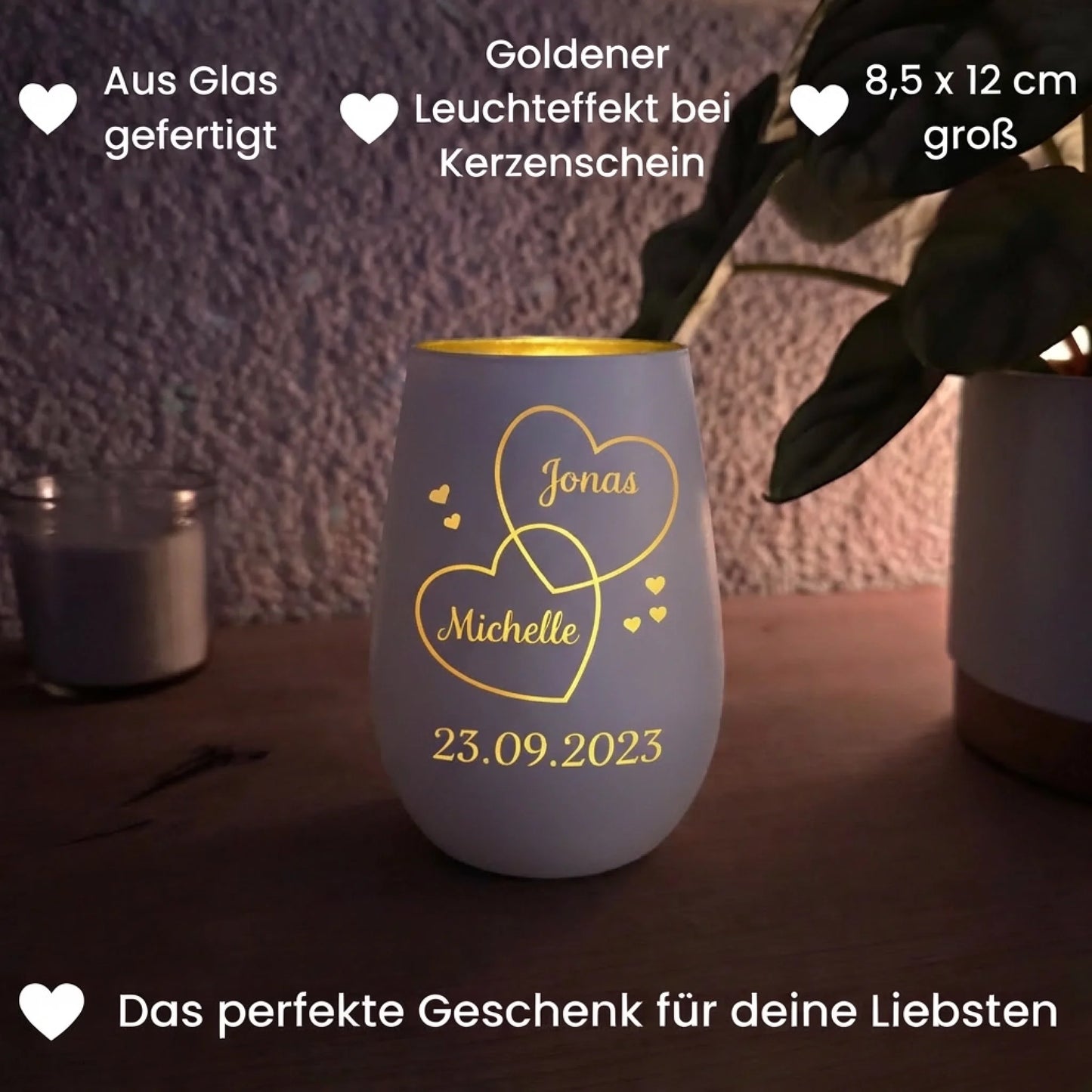 MockUp Vorteile Herzen weiß