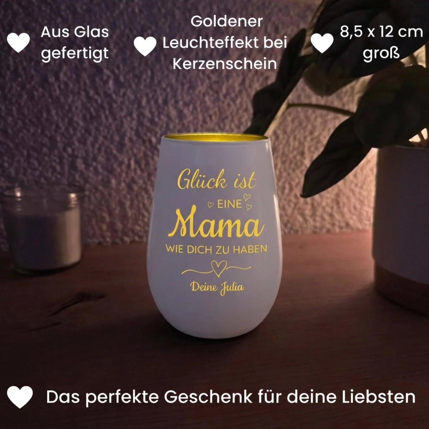 MockUp Vorteile Glück ist weiß