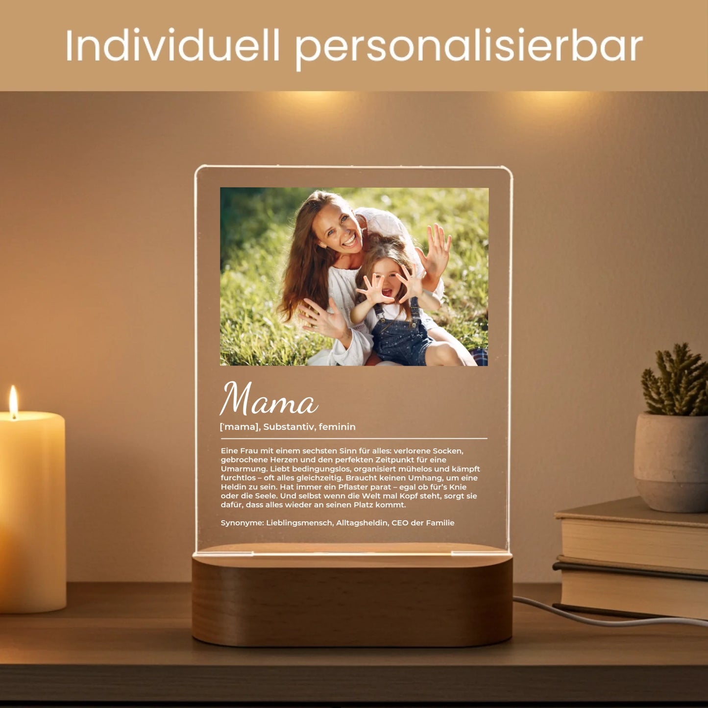 Individuell personalisierbar