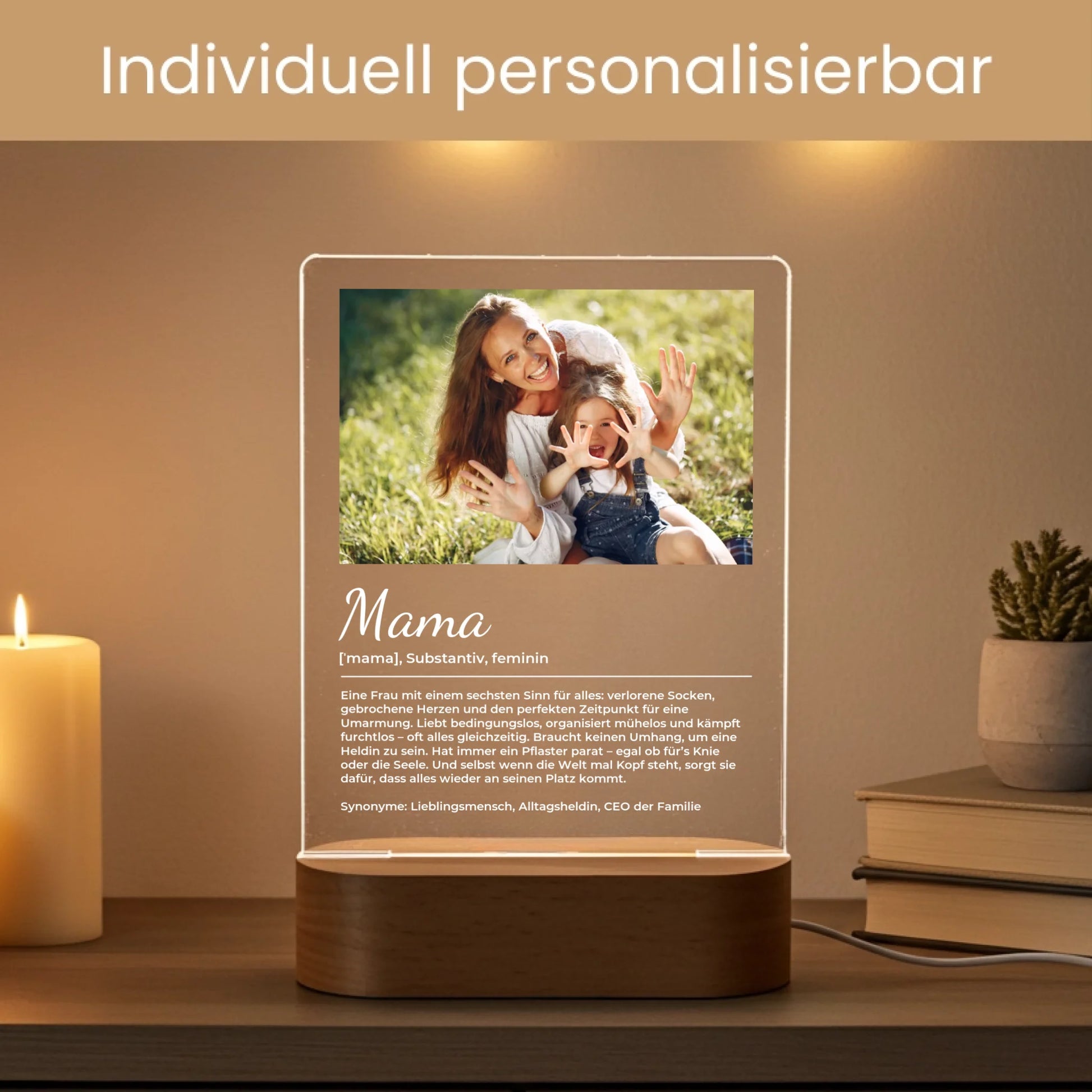 Individuell personalisierbar
